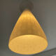 Vintage opaline pendant light from the 60s and 70s
