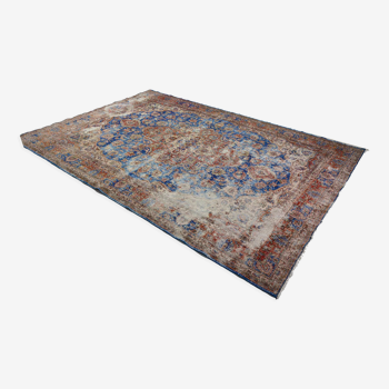 Anatolian handmade vintage rug 372 cm x 267 cm