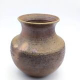 Stoneware vase, wood fired, 1970