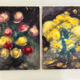 Old painting signed Renoncules