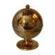 Vintage world-map table lighter