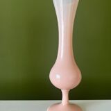 Pink opaline vase