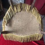 Velvet toad armchair