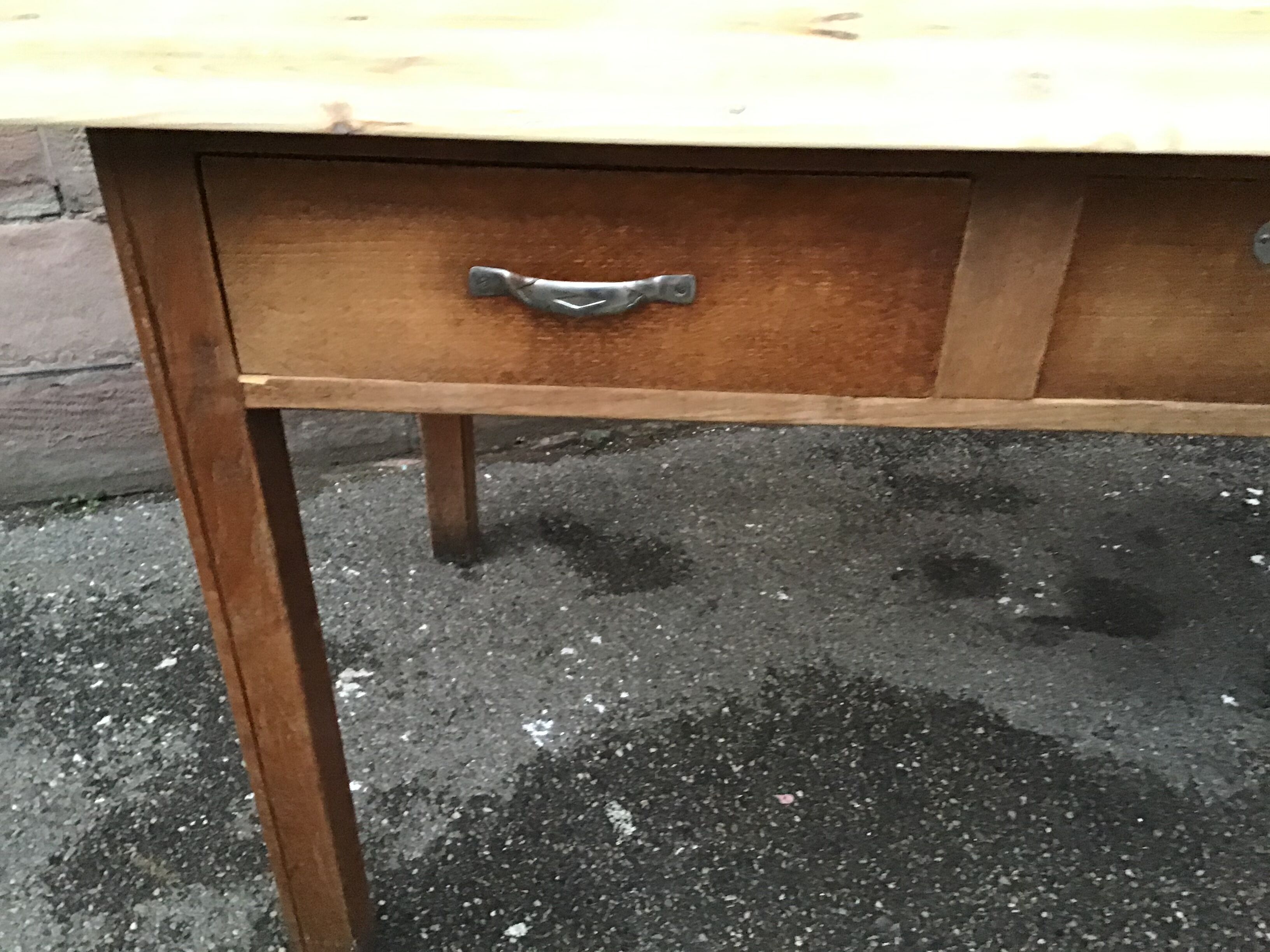 Vintage farm table 1920