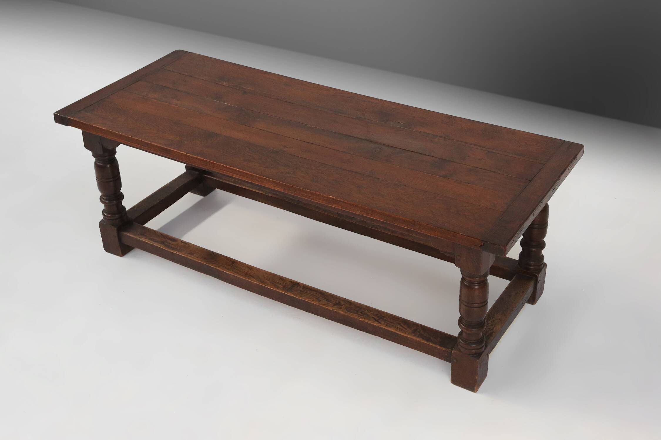 Antique Oak Table, France, 1850s