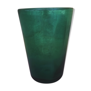 Vase en verre soufflé