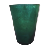 Vase en verre soufflé "artisanal"