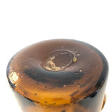 Broc water glass blown ochre, 1970