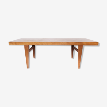 Table basse en teck avec tiroir, de design danois des années 1960