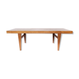 Table basse en teck avec tiroir, de design danois des années 1960