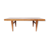 Coffee table in teak with drawer, of Danish design from the 1960s