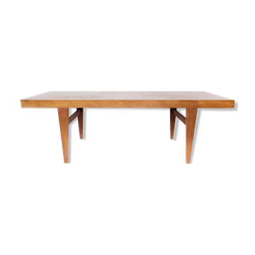 Table basse en teck avec tiroir, de design danois des années 1960