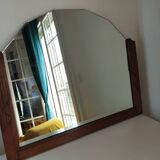 Vintage beveled mirror
