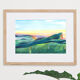 Dessin original "Les alpages du Vercors"