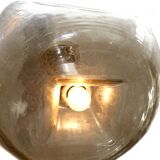 Spherical suspended glass and chrome 1970 s