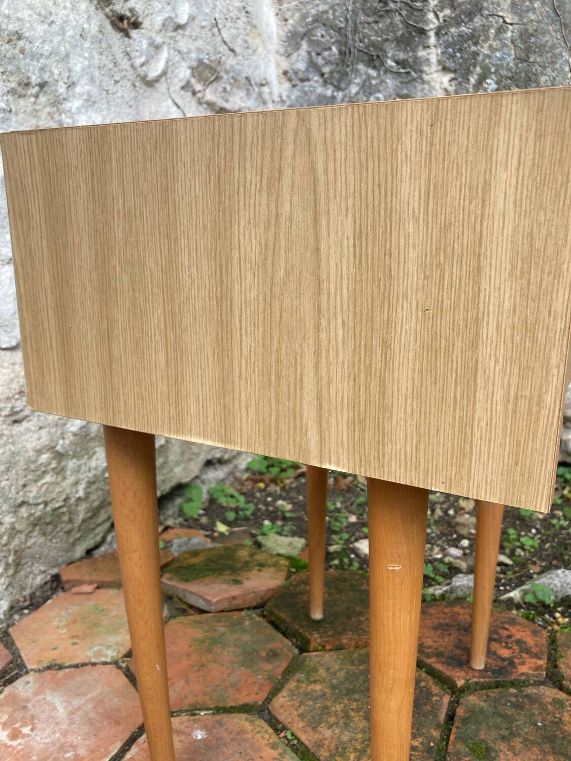 Pair of vintage bedside tables