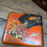 Lot de boîtes anciennes japonaises laquées