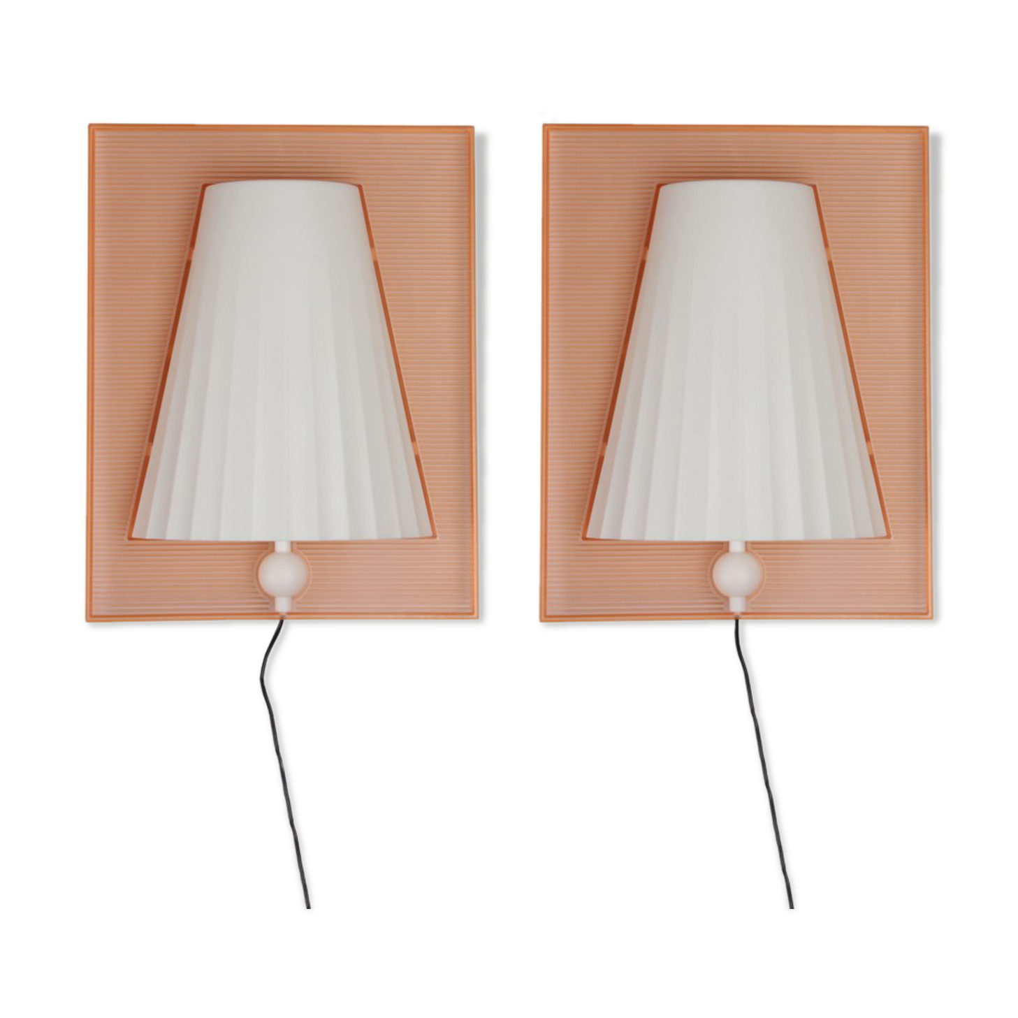 Pair of appliques, Starck for Flos, Walla Walla model, 1994