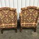 Paire de fauteuil Louis III