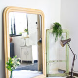 Beige trumeau mirror 100x137cm