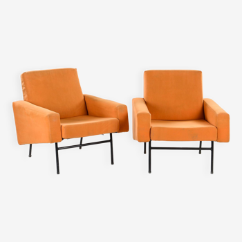Pair of G10 armchairs by Pierre Guariche, circa 1955