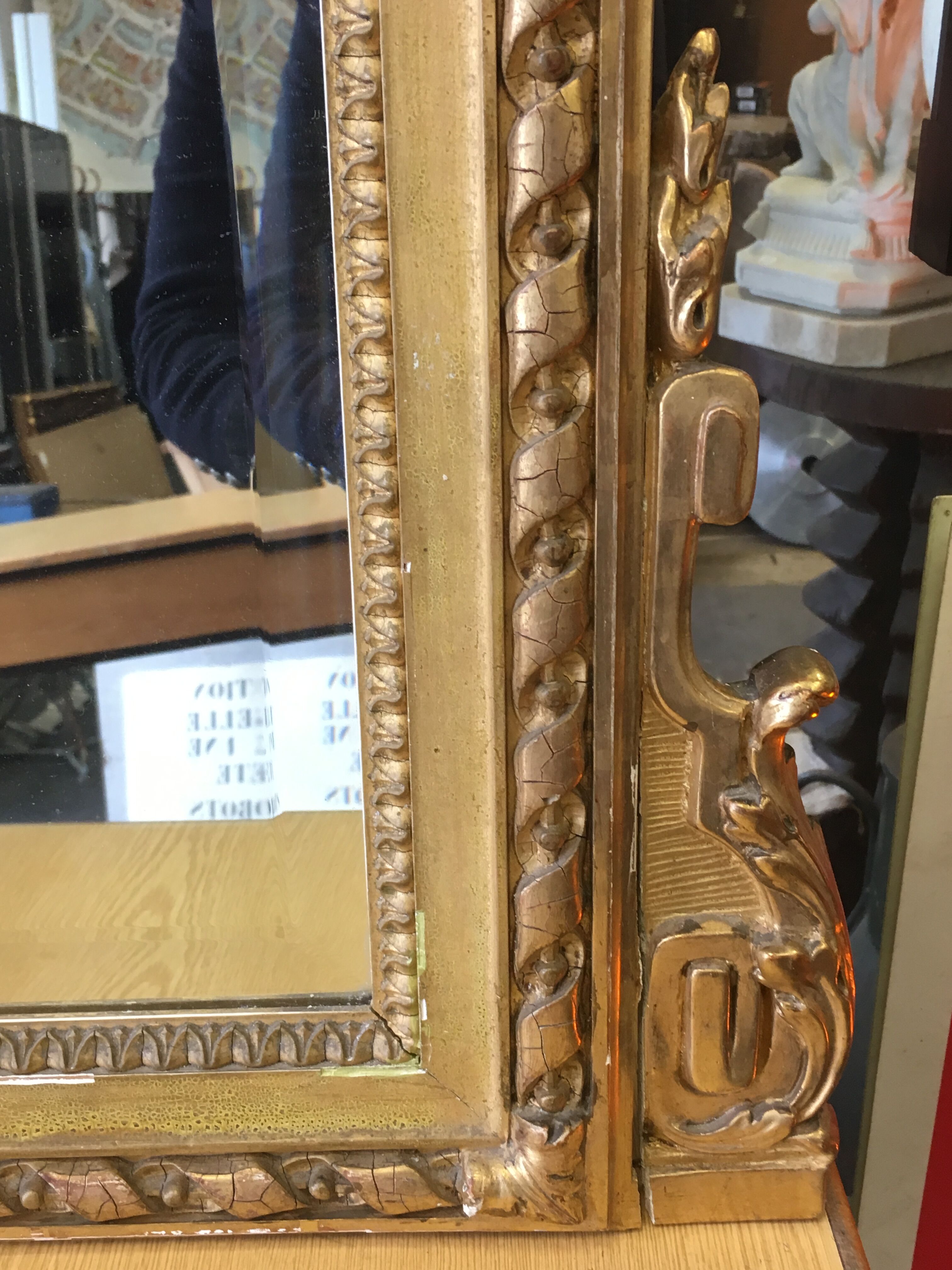 Mirror Louis XVI 125x198cm