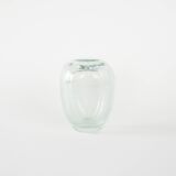 Glass vase, Danish design, 1960s, manufacturer: Holmegaard