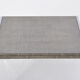 Mid-century modern steel and aluminium coffee table with graphic meander pattern