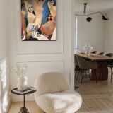 Reproduction Picasso tableau cubiste