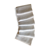 Set de 6 serviettes coton damassè monogrammèes