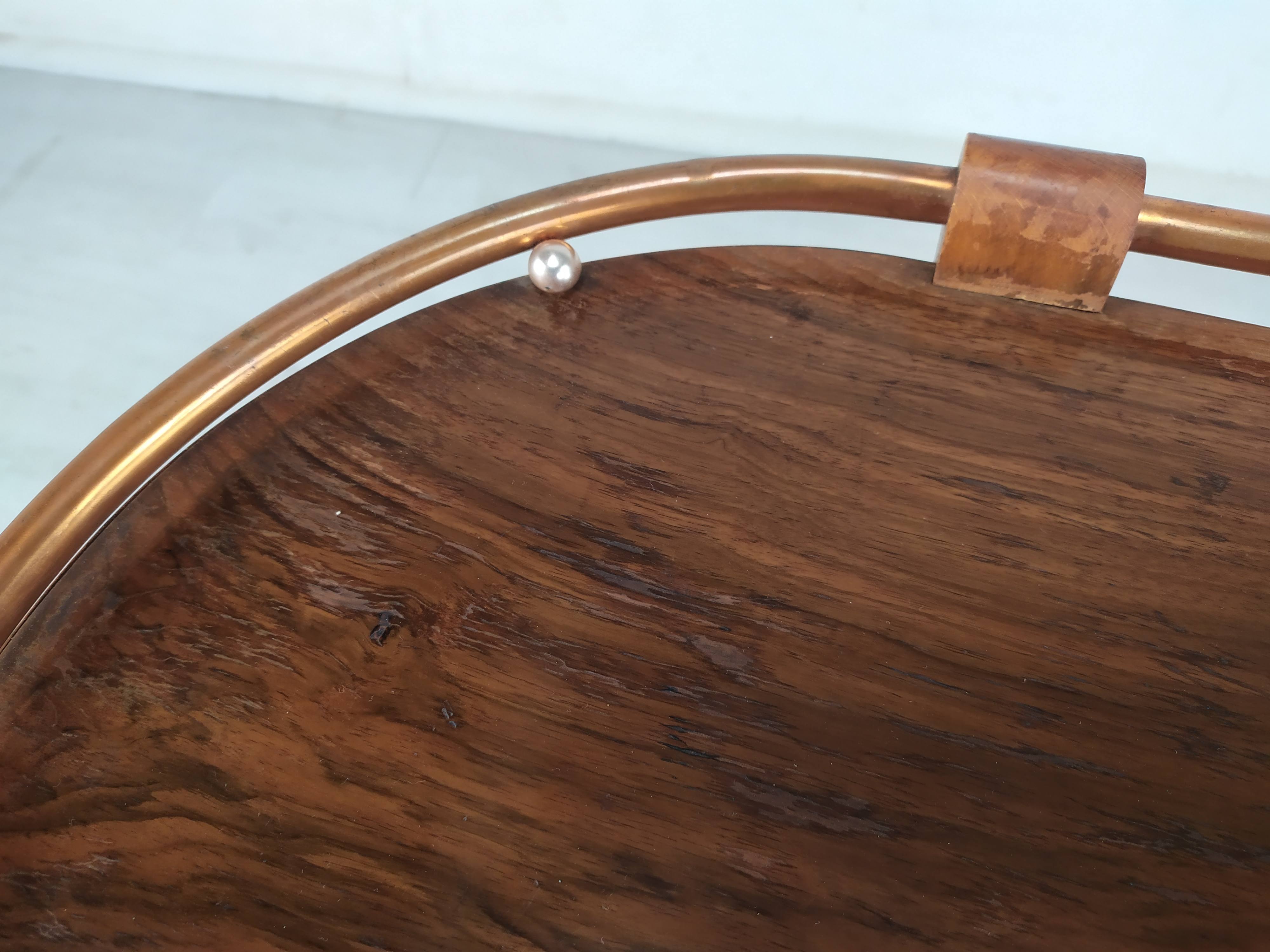 Rolling service art deco bar