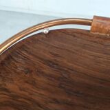 Rolling service art deco bar