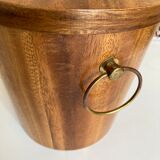 1960 Scandinavian teak champagne bucket
