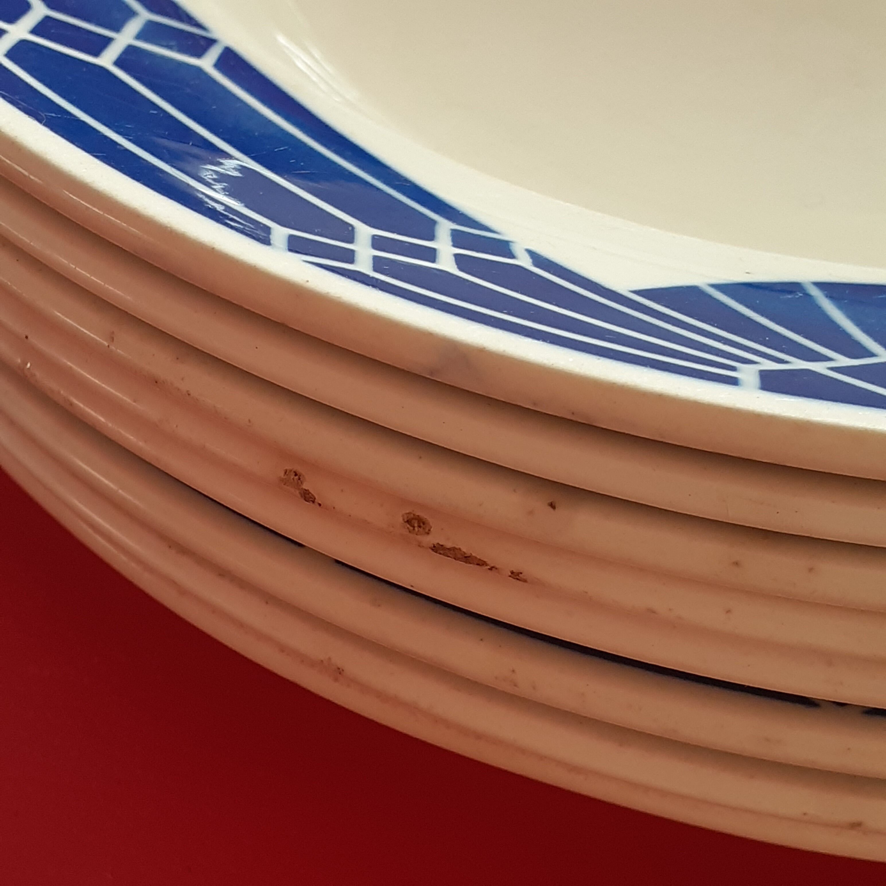 8 badonviller hollow plates, oceania model