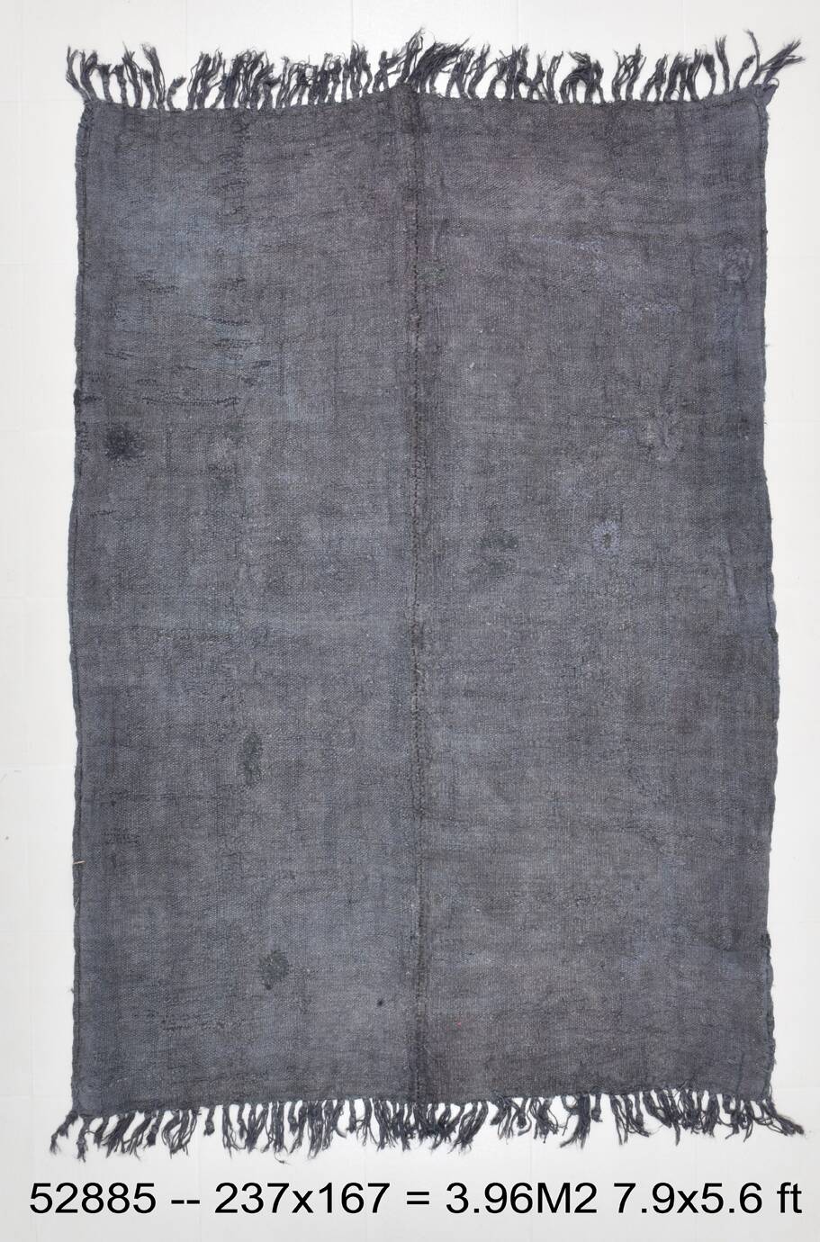 5x8 Shades Of Gray & Blue Vintage Rug, 167x237Cm
