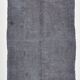 Tapis vintage 5x8 nuances de gris et bleu, 167x237 cm