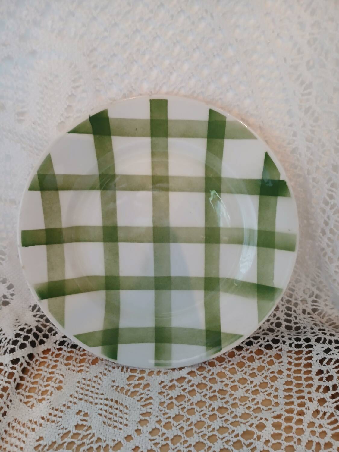 2 old Moulin des Loups dishes