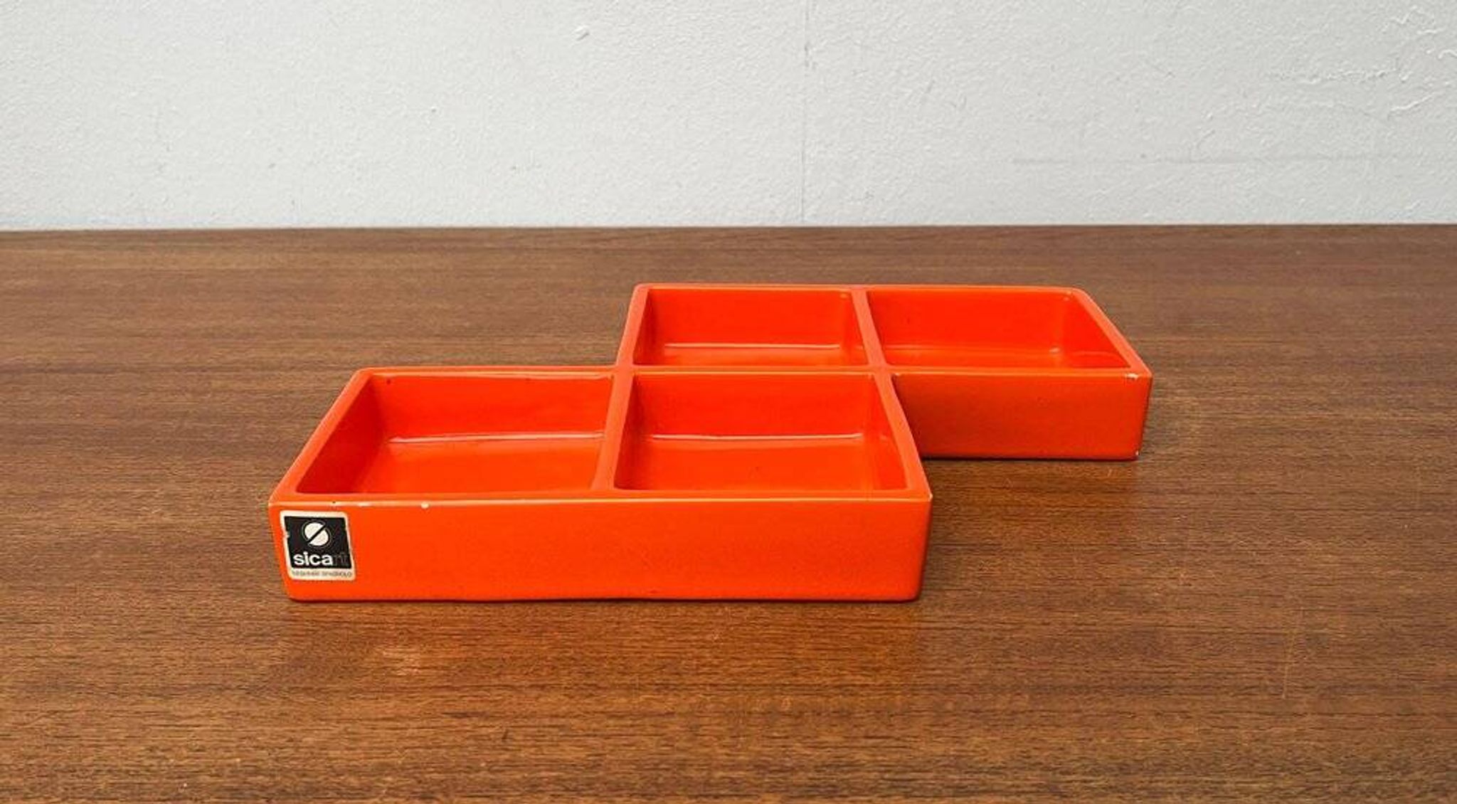 Bol Espace Age Mid-Century in Ceramic by Angelo Spagnolo for Sica / Sicart, Italy, 1960s