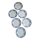 Set of 6 Villeray de Luneville dessert plates