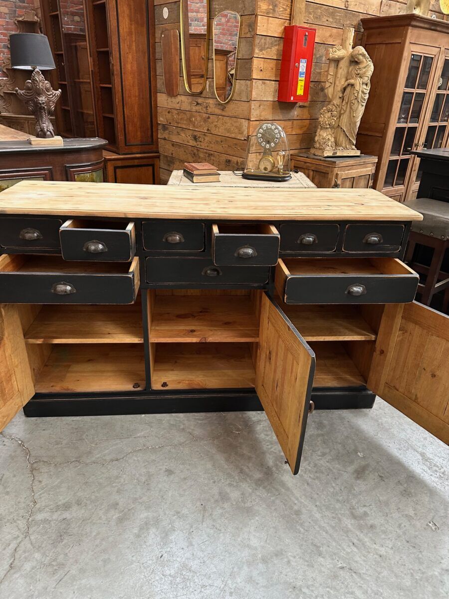 Workshop furniture from the early 20th century.