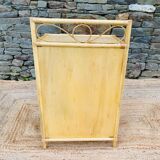 Rattan bedside table