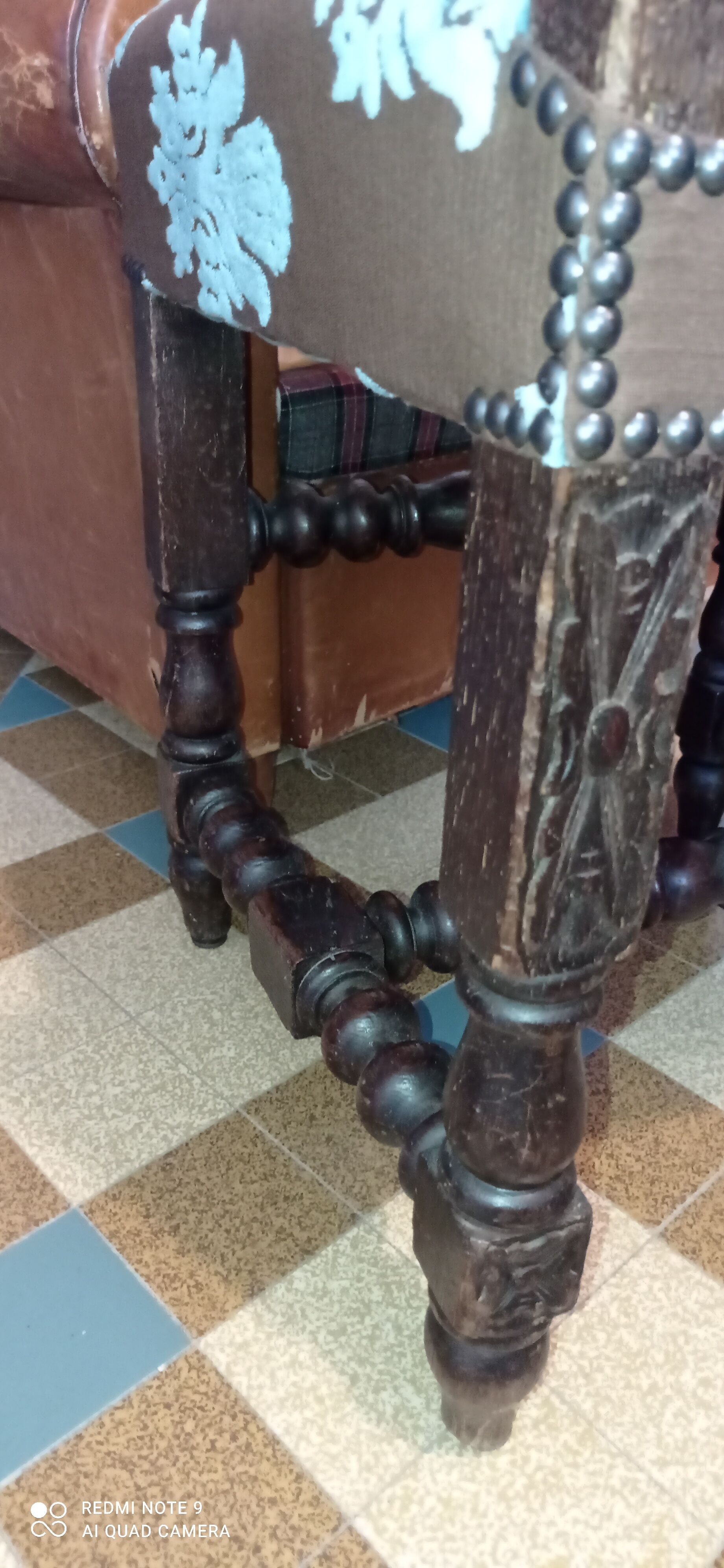 Antique Louis XIII chair