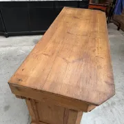 Pine counter from the early 20th century.