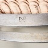 Early PK22 in Rattan by Poul Kjaerholm for E. Kold Christensen Denmark 1956