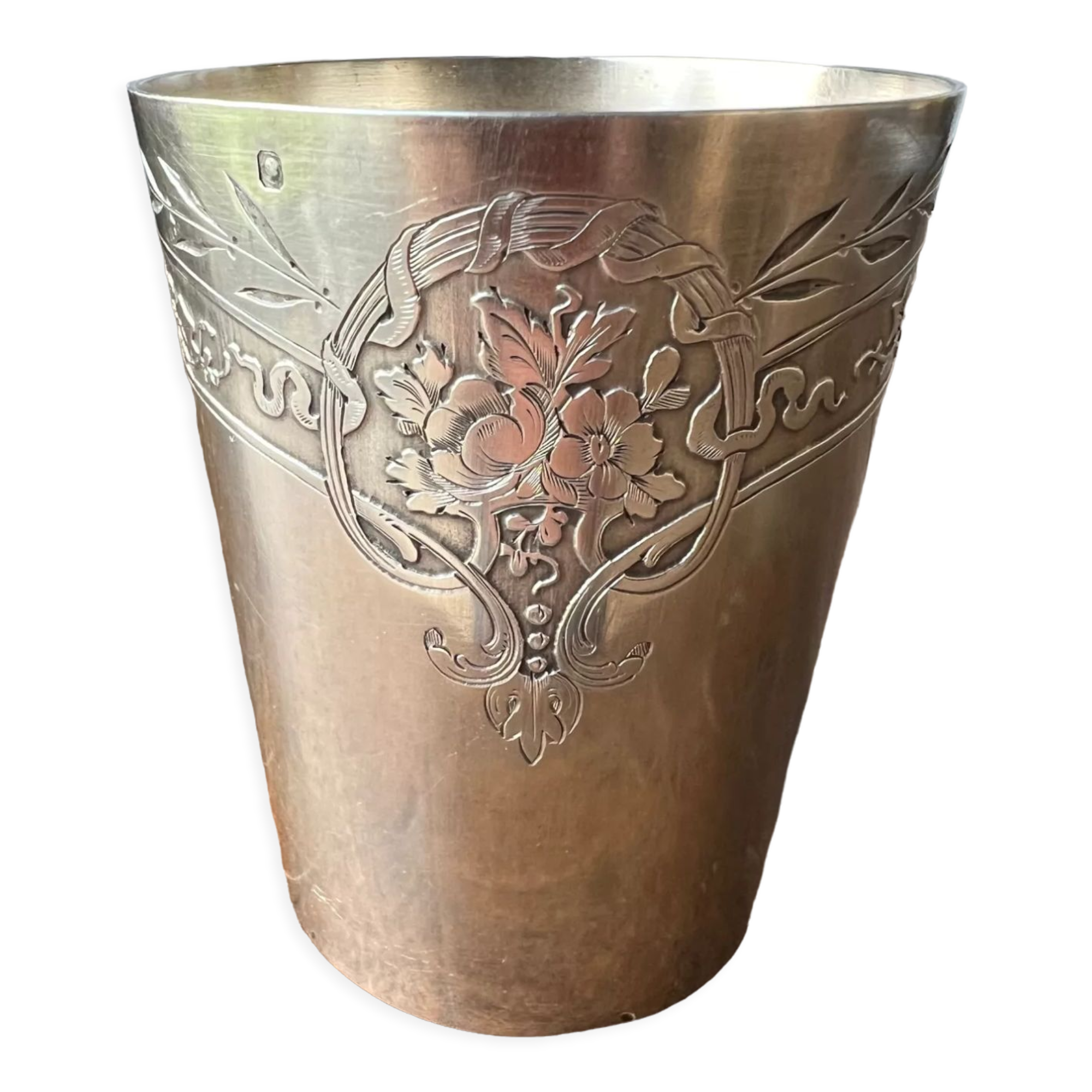 Silver timpani minerva hallmark - Louis Guilbert