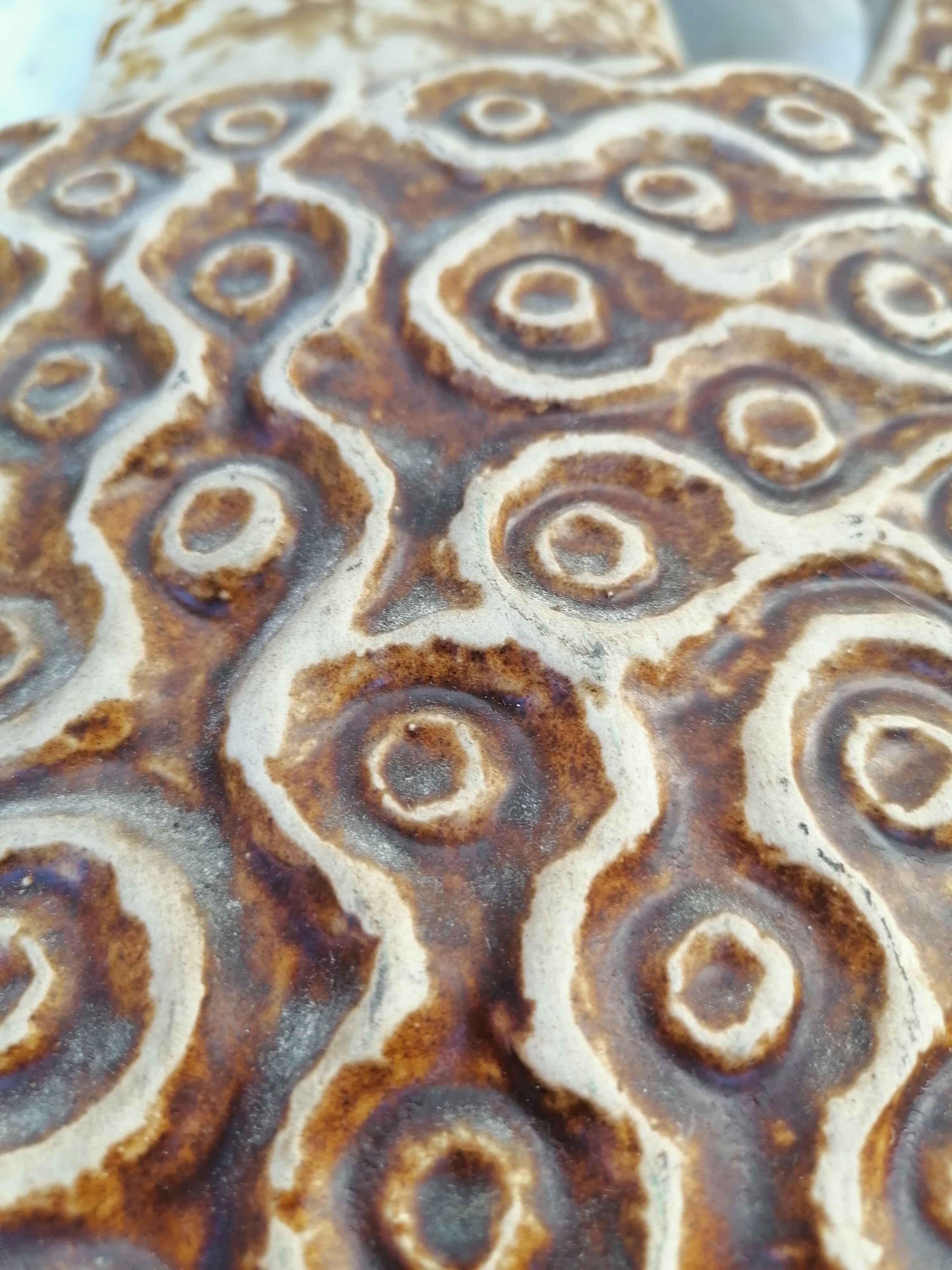 Vase jug bay vest germany style fat lava 1960