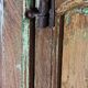Old wooden door