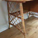 Rattan desk