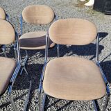 Set of 8 vintage office chairs