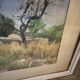 Peinture paysage de campagne signé Bellenger